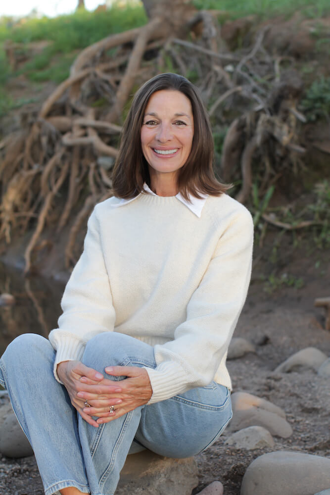 Belinda sitting